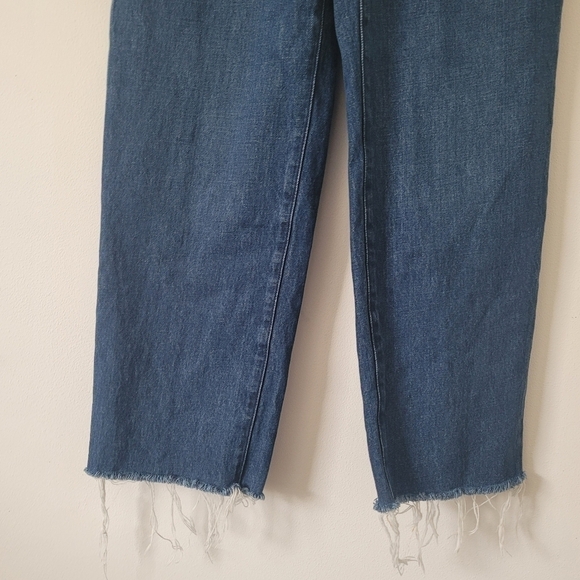 Madewell Baggy Straight Leg Jeans  Mom jeans Size 24 - Picture 4 of 14